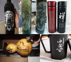 沧州任丘酒瓶葫芦工艺品激光雕刻机